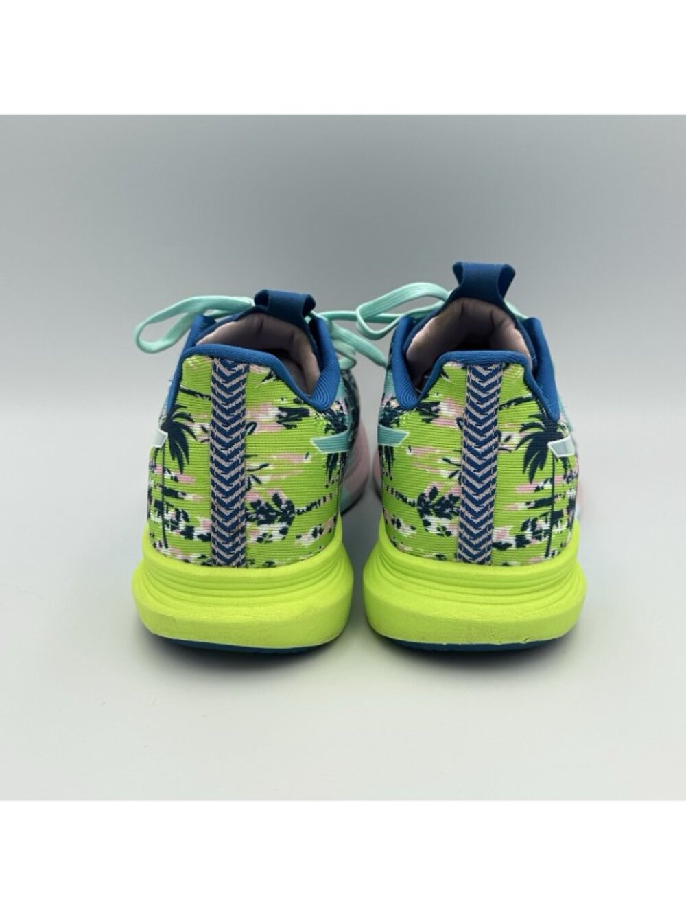 ASICS Noosa TRI 14 Running Sneakers Women's Size 9 Green Athletic Shoes 1012B208 - Picture 4 of 10